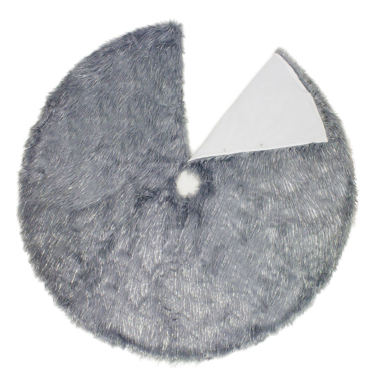 Fennco Styles Faux Fur Tree Skirt Wayfair